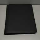 9-Pocket Toploader Binder, Clovecat Premium Card Book Holds 252 Trading Card with 20 Removable Top-loader SleevesPU Card Holder Folders,Card Album for MTG, TCG, Yugioh, Game & Sports Cards(Black)