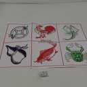 Brand: LOONELOLOONELO Gourd, Crab, Shrimp, Fish Game - Vietnamese Bầu Cua Tôm Cá Hổ Gà Trò Chơi - BAU Cua Ca Cop Vietnamese Dice Game for 2025 Asian Lunar New Year Spring Festival Party Games