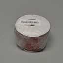 Whaline Valentine's Day Wired Edge Ribbon 2.7 Inch Pink Red Heart 3D Jacquard Velvet Embossed Fabric Wrapping Ribbon for Wedding Anniversary DIY Crafts Wreath Bow Making, 5 Yard