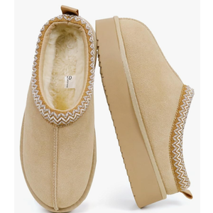 Slipper for Women Men Suede Braided Mini Boots with Fluffy Fur Lining Short Ankle Boots for Autumn Winter Warm Casual Comfort Shoes Size 41