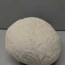 Uvvyui Beige Ball Pillow, 8" Cute Mini Round Throw Pillow Faux Rabbit Fur Room Decorative Throw Pillow, Ball Shaped Pillow Plush Cushion for Couch, Sofa, Bedroom