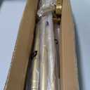 Gold Curtain Rod for Windows 48 to 84 or 88 Inch, 5/8 Inch Diameter Adjustable Curtain Rods With Brackets, Heavy Duty Easy to Install Curtain Rods for Bedroom, Outdoor Curtain Rod for Patio