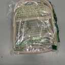 Vorspack Clear Bag for Stadium Events - Crossbody Bag for Women Clear Stadium Bag for Concerts Sports Festivals (Medium, Beige)