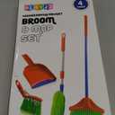 Play22 Kids Cleaning Set 4 Piece - Toy Cleaning Set Includes Broom, Mop, Brush, Dust Pan - Toy Kitchen Toddler Set is A Great Toy Gift for Boys & Girls