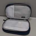 FYY Electronic Organizer, Travel Cable Organizer Bag Pouch Accessories Carry Case Portable Waterproof Double Layers All-in-One Storage for Cable, Cord, Charger, Phone, Earphone Navy