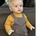 Angelbaby Big Reborn Toddler Dolls Boy Pippa 26 Inch Realistic Baby Doll Soft Silicone Vinyl Real Life Baby Dolls Cloth Body Cute Reborn Doll with Accessories for Boys Girls