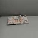 H.VERSAILTEX Sheer Linen Curtains 84 Inch Long Semi Sheer Curtains Draperies for Living Room/Bedroom Vintage Classical Floral Printing Window Treatment Grommet 2 Panels, Coral and Taupe