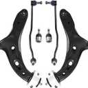 Front Lower Control Arm With Ball Joint Sway Bar Suspension Kit Fit For 2015-2019 Subaru Legacy Outback - 6 Pcs