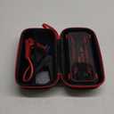 Car Jump Starter 6000A Car Battery Jump Starter Portable,12V Battery Jumper Starter Portable(10.0L Gas/8.0L Diesel),LCD Display Jump Box Jump Starter Battery Pack with Jumper Cables & Flashlight-Red