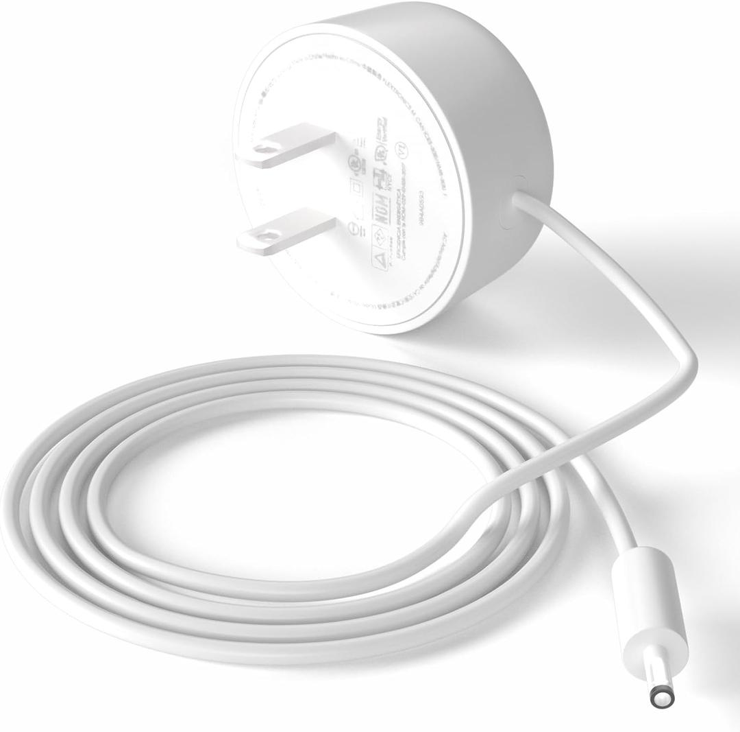 15W Replacement AC Power Adapter Charger Compatible with Google Nest Power Connector,Home Cord,Nest Mini Speaker,Nest Power Connector GA01423-US GA01426-US GA01425-US W18-015N1A W18-015N1C