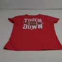 Women's Football Shirts Game Day Outfits Front and Back Double-Sided Graphic Tops 1 Piece (Large)