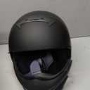 Full Face Motorcycle Helmet for Unisex-Adult Dirt Bike ATV Scooter Cruiser 3/4 Face Motocross Helmet Interchangeable Mouth Cover DOT Approved