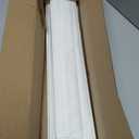 UNISHADES 100% Blackout No Tools No Drill Cordless Roman Shades for Windows, Size 34 3/4" W 60" H (for Windows 35" W 60" H) Blackout - Off-White