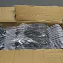 BAGAIL Plastic Hangers 50 Pack with Non-Slip Design,0.2 Inches Thick, 360Â°Swivel Hook Space Saving Organizer for Bedroom Closet, Shirts, Pants(Grey- S Shaped)
