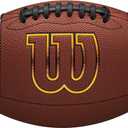 WILSON GST SpeedSkin Footballs - Brown (Youth Size)
