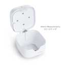 Munchkin Portable UV-C Cleaner for Pacifiers, Teethers and More, White