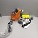 TICYACK Handheld Steam Cleaner, Steam Cleaner with 16 PCS Accessory & Safety Lock,500ML Capacity, Multi-Surface Deep Cleaning for Home, Car, Bathroom, Grout, Floor, Window (Orange)