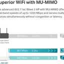 TP-Link AC1200 Wireless Gigabit Access Point - Desktop WiFi Bridge, MU-MIMO & Beamforming, Supports Multi-SSID/Client/Range Extender Mode, 4 Fixed Antennas, Passive PoE Powered (TL-WA1201), Dual-Band