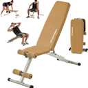 SPORTSOUL 880LB Weight Bench, 8-Position Backrest Adjustable Workout Bench, 31.5 x 16.9 x 7.9 in