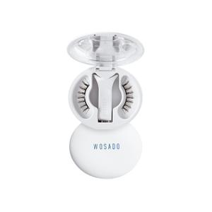WOSADO [No.17 Ice Black] 21.5mm Magnetic Eyelashes with Applicator Kit, Reusable Magnetic Lashes without Eyeliner, Glue-free False Lashes, Waterproof, Lightweight