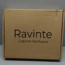 Ravinte 60 Pack 30 Pairs European Kitchen Cabinet Hinges Soft Close Full Overlay Door Heavy-Duty Frameless Adjustable Concealed Cabinet Cup Hinges
