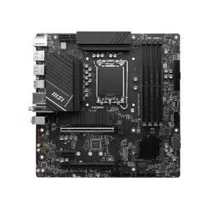 MSI PRO B760M-A WiFi DDR4 ProSeries Motherboard (Supports 12th/13th/14th Gen Intel Processors, LGA 1700, DDR4, PCIe 5.0, M.2, 2.5Gbps LAN, USB 3.2 Gen2, HDMI/DP, Wi-Fi 6E, Bluetooth 5.3, mATX)