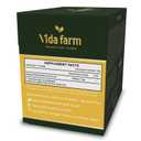 VIDA FARM 125 Dandelion Tea Bags - 100% Natural Dandelion Leaf & Root, Sugar Free, Caffeine Free, Non-GMO - Premium Dandelion Root Herbal Tea, Smooth Taste (EXP 03/14/27)