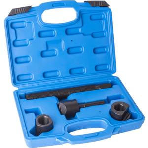 Dual Wheel Separator Tool, Heavy Duty Dually Wheel Removal Tool Kit for Stuck Rims, 40Cr Steel Universal Dual Wheel Separator, Fits 1-1/8" Air Impact Wrench, for Semi Truck, Bus, Van, Trailer
