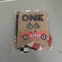 Race Car One High Chair Banner - Race Car 1st/First Birthday Party Decorations,Boy First Race Car Banner,Car Racing One Birthday Highchair,Race Car 1st Photo Prop Cake Smash