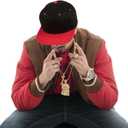 Classic Button up Hip-Hop Baseball Cap, Adjustable Color Blocked Unisex Flat Cornered Cap