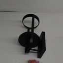 Xavier 1-Light Matte Black Hardwired Outdoor Indoor Wall Lantern Sconce with Seeded Glass Shade