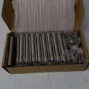 18 Pack Nickel Door Hinges Brushed Nickel 3 1/2 Interior Door Hinges Satin Nickel 3.5 Inch with 5/8 Radius Corners 3 "x 3 " Silver Hardware Controls JIW