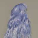 Doll Hair Wig Lifelike Doll Hair Wig, High Elasticity Mesh, Soft and Shedding proof DIYs Wavy Hair for 8.3in to 9.4in Doll (Sky Blue)