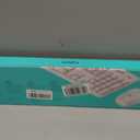 Logitech MK270 Full Size Wireless Keyboard and Mouse Combo - Off White