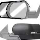 K SOURCE Snap & Zap 81310 Custom Fit Towing Mirror for 2022 up Tundra, 2023 up Sequoia, Patented