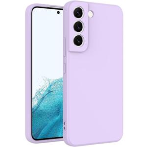for Samsung Galaxy S22 Case Purple, Scratch Resistant with Soft Touch, Slim Thin Phone Cover for Samsung Galaxy S22