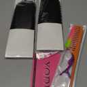 Afro Kinkys Bulk Human Hair For Braiding Afro Kinky-Curly Human Hair Bulk For Mini Twist Hair Bulk Human Braiding Hair For Micro Locs Extensions,Dreadlocks Extensions,Repair Locs 14inch(1B,35g/pack)