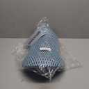 kasney Lumbar Support Pillow, Back Pillow for Low Back Pain Relief, Ergonomic Streamline Car Seat, Office Chair, Recliner and Bed (Blue)