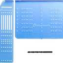 Goldenwarm Cabinet Pull - 1 Pack - TM160 Cabinet Handle Drill Mounting Template (Blue)