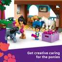 LEGO Friends Pony Ranch & Stable Pretend Play Building Toy - Playset with 3 Horse Toys for Creative Storytelling - Birthday Gift Idea for Girls & Boys, Ages 7+ Who Love Horse Stuff - 42654