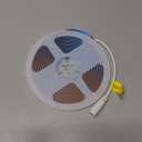 HAMRVL COB LED Strip Lights Purple,DC12V 16.4ft/5M 320leds/M CRI90 Bright Flexible LED Tape 8mm, for Indoor Home CabinetBedroom,Kitchen,Stage,Backlight DIY Lighting(Without Power Supply) (Purple)