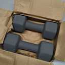 JFIT Dumbbell Pairs or Sets Neoprene & Vinyl Coated Hand Weights for Home Gym, Strength Training, Aerobics, Cardio Exercise and Fitness