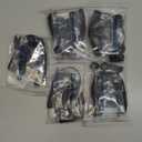 commountain Earpiece w/Mic Compatible with Motorola Walkie Talkies & Radios R2 CP100D CP185 CP200D CP200 CLS1410 CLS1110 BPR40 BPR40D RDU4100 RMU2040 and More, G Shape Earhook Headset, 2 Pin, 5 Pack