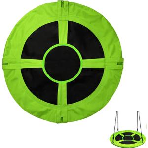 40-Inch Tree Swing Replacement Fabric,Saucer Swing Replacement Cover,Round Saucer Swing Seat Cover,Oxford Fabric (Green, 40 inch)