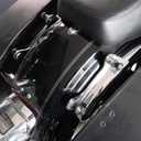 AUFER Chrome 4-Point Docking Hardware Kit Compatible with for Harley Touring Road King Road Glide Street Glide Electra Glide 2009-2013