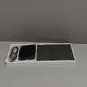 Samsers Foldable Bluetooth Keyboard with Touchpad, Portable Wireless Keyboard with Stand Holder, Rechargeable Full Size Ultra Slim Pocket Folding Keyboards for Android Windows IOS Tablet & Laptop-Gray (BT x1, Grey)