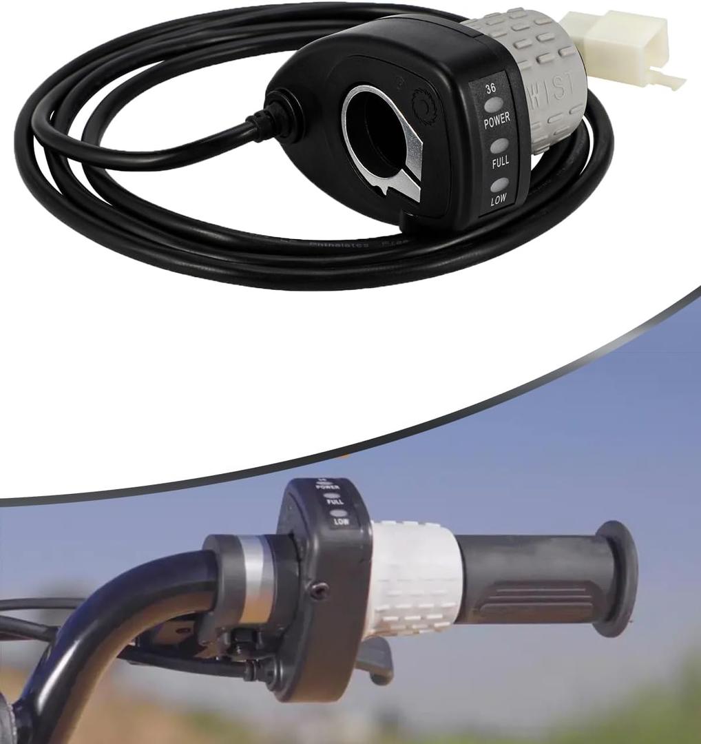 MX650 Throttle,Motorcycle Twist Throttle, Throttle Assembly for Razor MX650/500, SX500 Electric Dirt Bike
