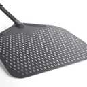 Perforated Pizza Peel, 16" Aluminium Pizza Paddle, Large Pizza peel for Baking Homemade Pizza Bread