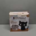 Stainless Steel Cat Water Fountain Automatic Drinking Fountain, Quiet Circulating Water Bowl, Dishwasher Safe, Indoor Pet Fountain for Hydrated Healthy Cats (Stainless Steel, 4L Corded)