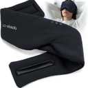 Luxury Bluetooth 5.4 Sleep Mask for Adults - Ice Fiber Cooling & HD Sound, 100% Light Blocking Adjustable Eye Cover for Travel & Side Sleepers - Soft Sleep Headphones with 10H Playtime